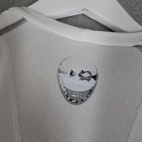 Nike Team Alabama Shirt Adult Small White Football Vented Active Roll Tide Men's - Picture 13 of 13